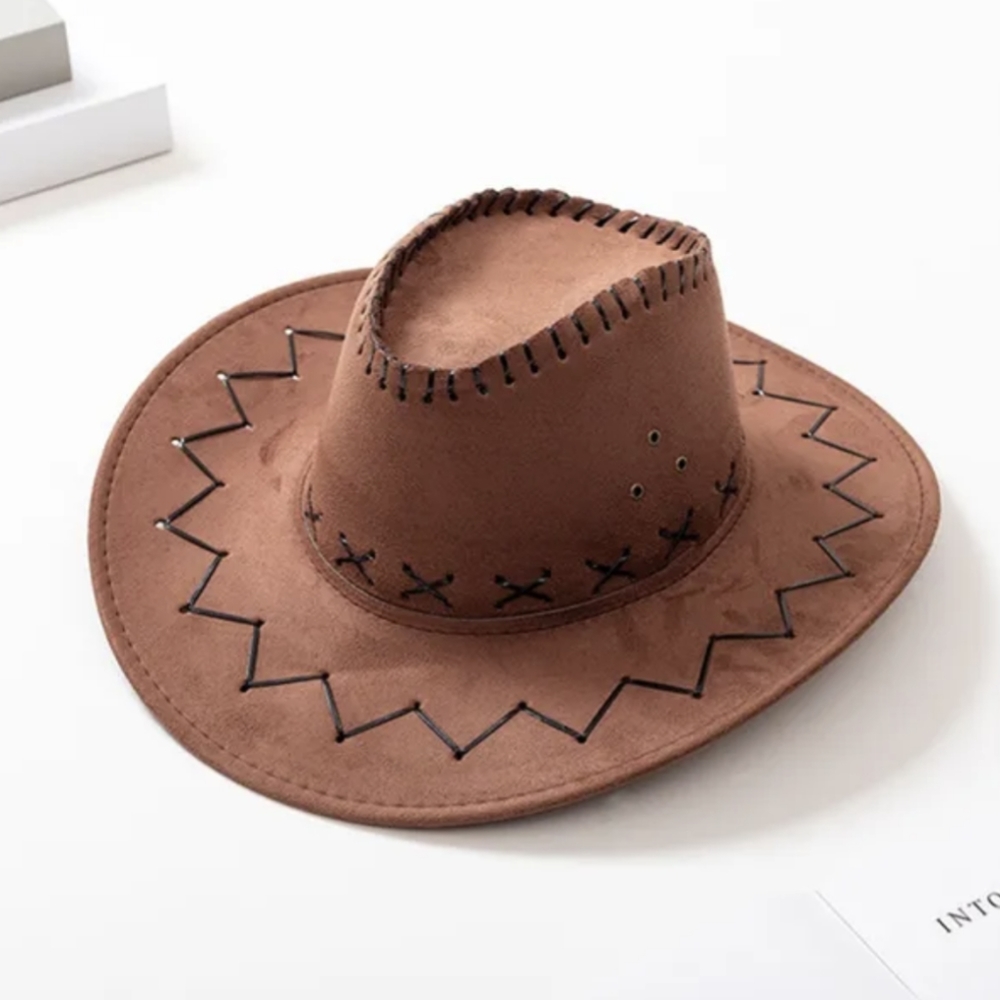 Brown Cowgirl Hat Preppy Cowboy Hats Jessie ​Halloween Toy Story Party Costume